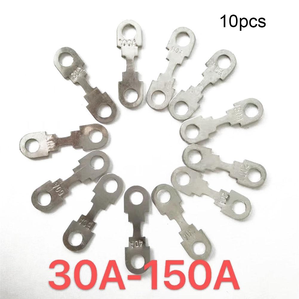 10PCS Car High Current Bolt Type Battery Fuse Chip 30A 40A 50A  70A 150A