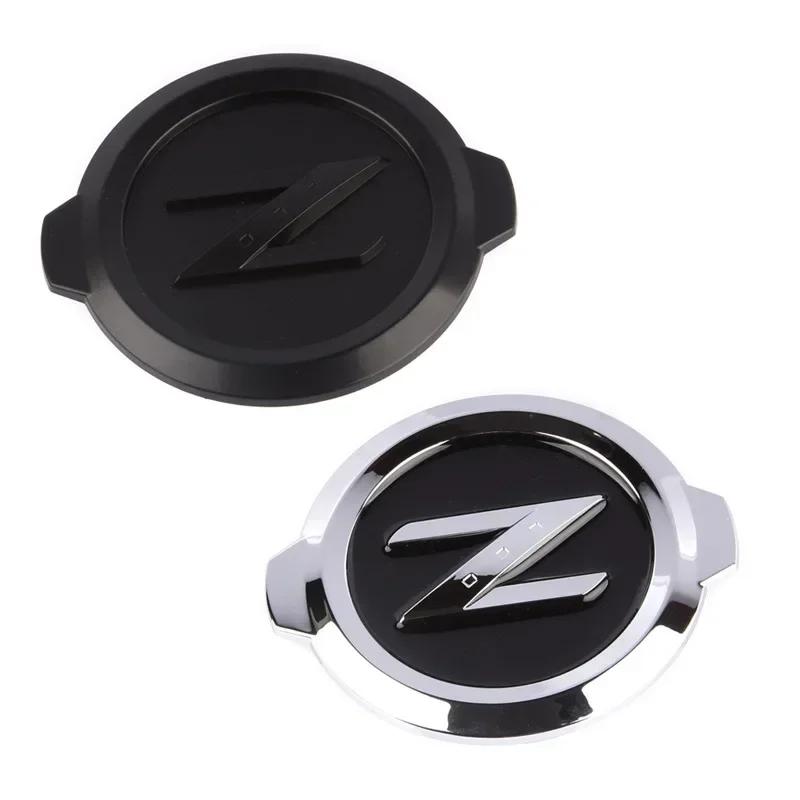 ABP3  For Nissan 350Z 370Z Z33 Fairlady Nismo Z Logo Rear Boot Trunk Emblem Badge Car Sticker Decals Chrome Black ABS
