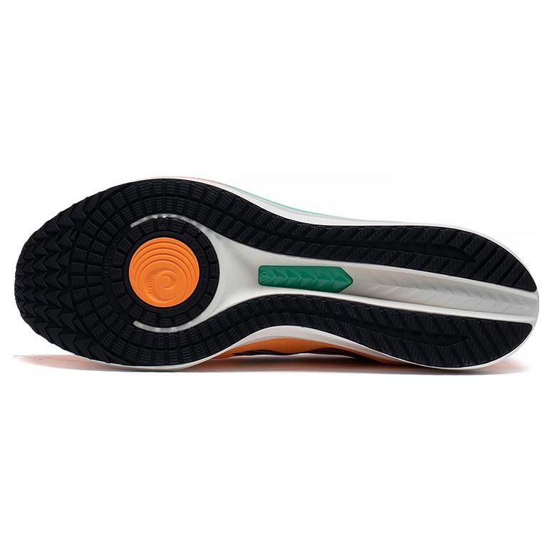 New LiNing Red Hare 6 Slip Resistant, Abrasion Resistant, Lightweight Low Top Running Shoes Men's Orange ARMT015-11