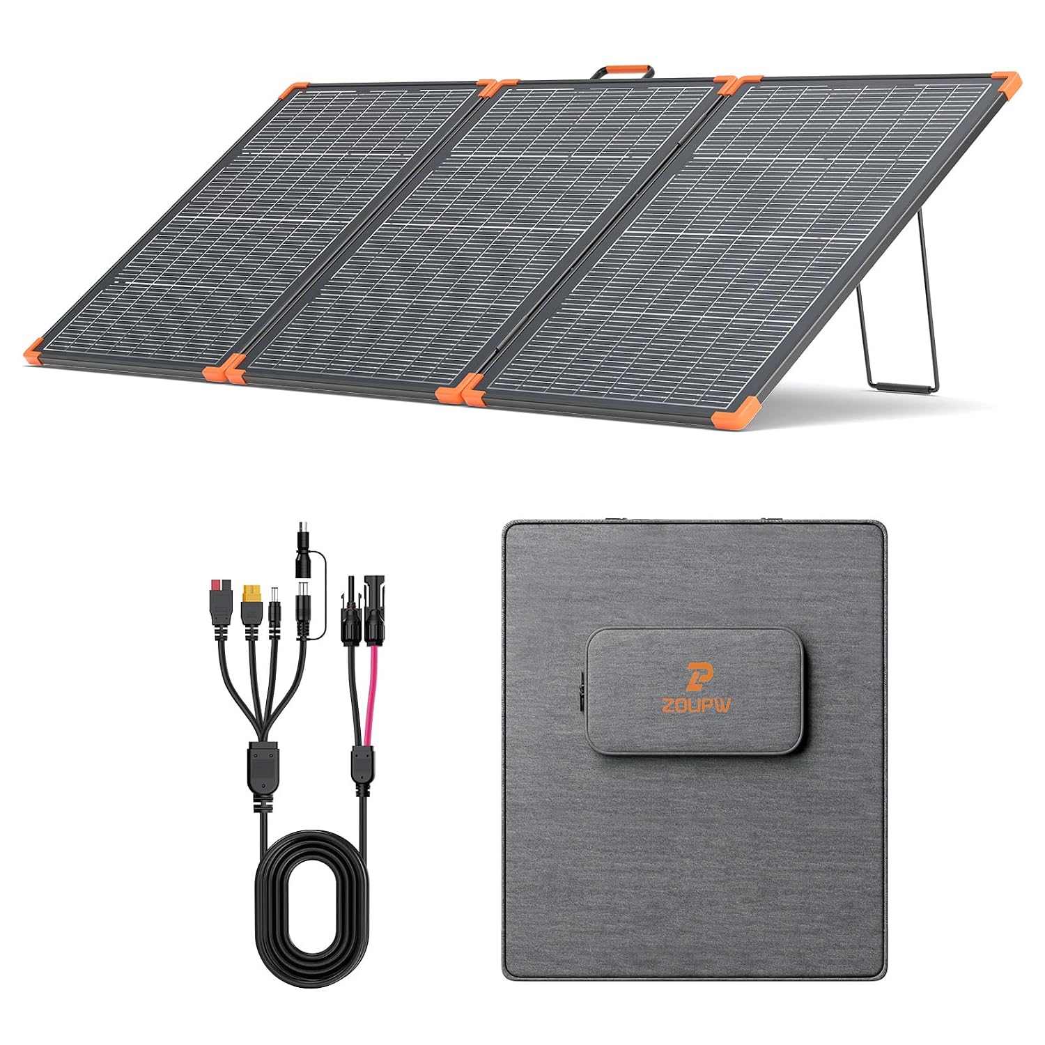 ZOUPW 230W Dual-Sided Power Generation Solar