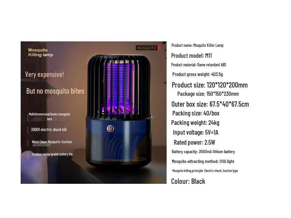2025 Triple Grid Purple Light Mosquito Killer Lamp & Swatter