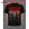 Kerry King From Hell I Rise Printed T-Shirt Street Retro Hip-Hop Rock Band Short-Sleeved Casual Versatile Men's Women's T-Shirt