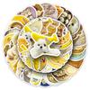 50pcs Trendy Banana Fruit Stickers for Notebooks, Skateboards, Speakers - Fun & Stylish INS Design