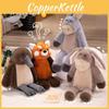 Donkey Platypus Raccoon Plush Toy Cute Animal Cartoon Dolls Kids Birthday Gifts