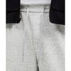 Lululemon Textured Double Knit Cotton Jogger  Shorter Heathered Melody Light Grey Black