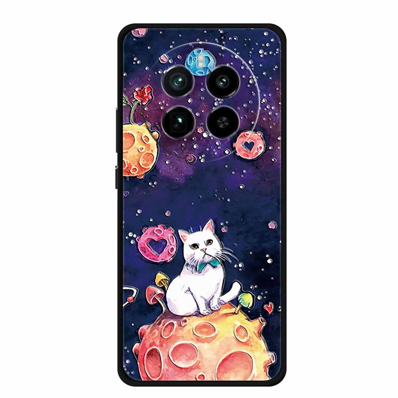 3D Emboss Case For Realme 12 4G Phone Case Realme12 Black Silicone Soft Coque For Realme 13 5G 12 Pro Plus Back Cover Case Funda