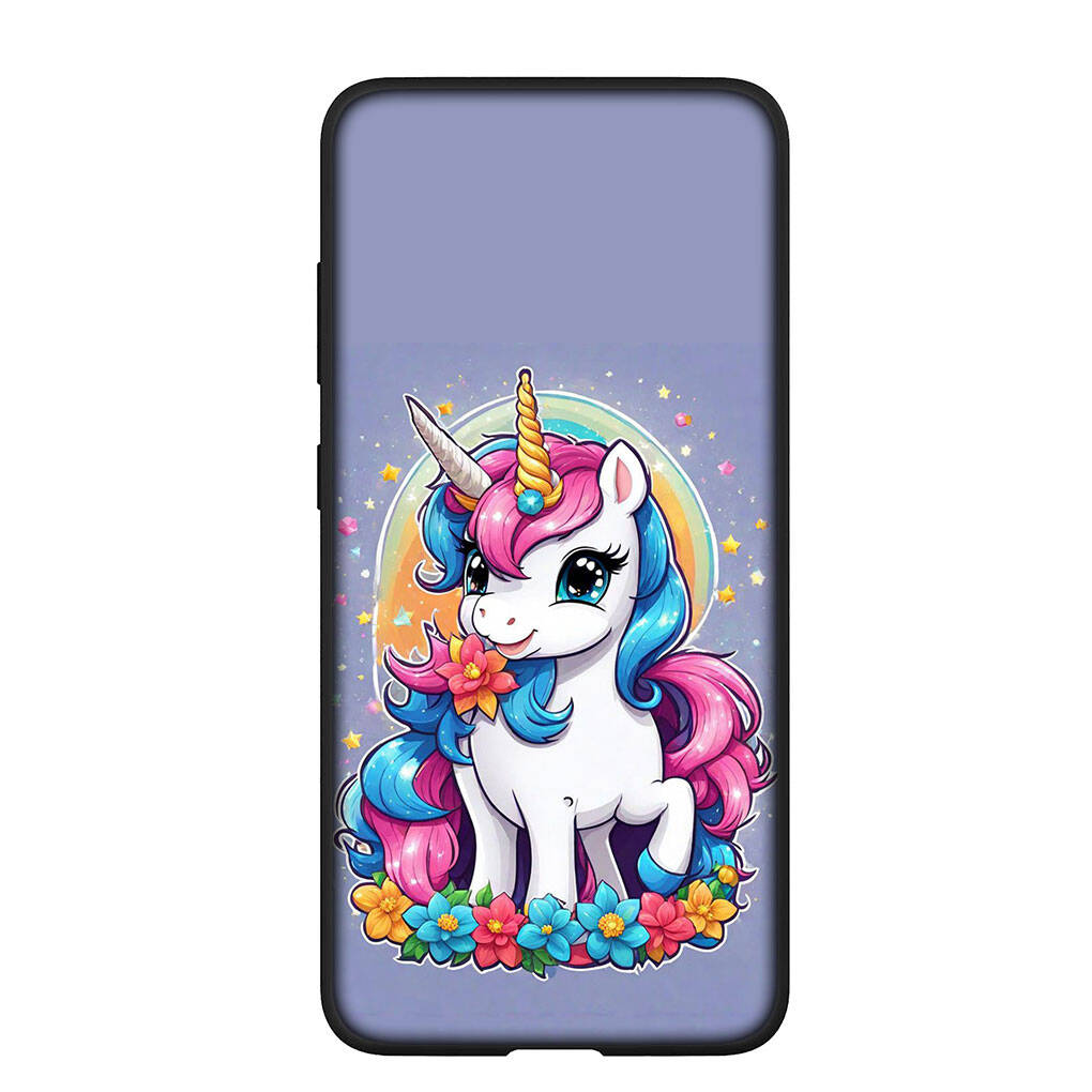 Phone Case for iPhone 17 16 15 Xiaomi Poco F8 F7 X7 X6 M8 C85 C75 C71 Redmi Note 14 13 12 11 Pro Max A3 A4 14C 13C 12C 15C Comics Unicorn Horse Cover