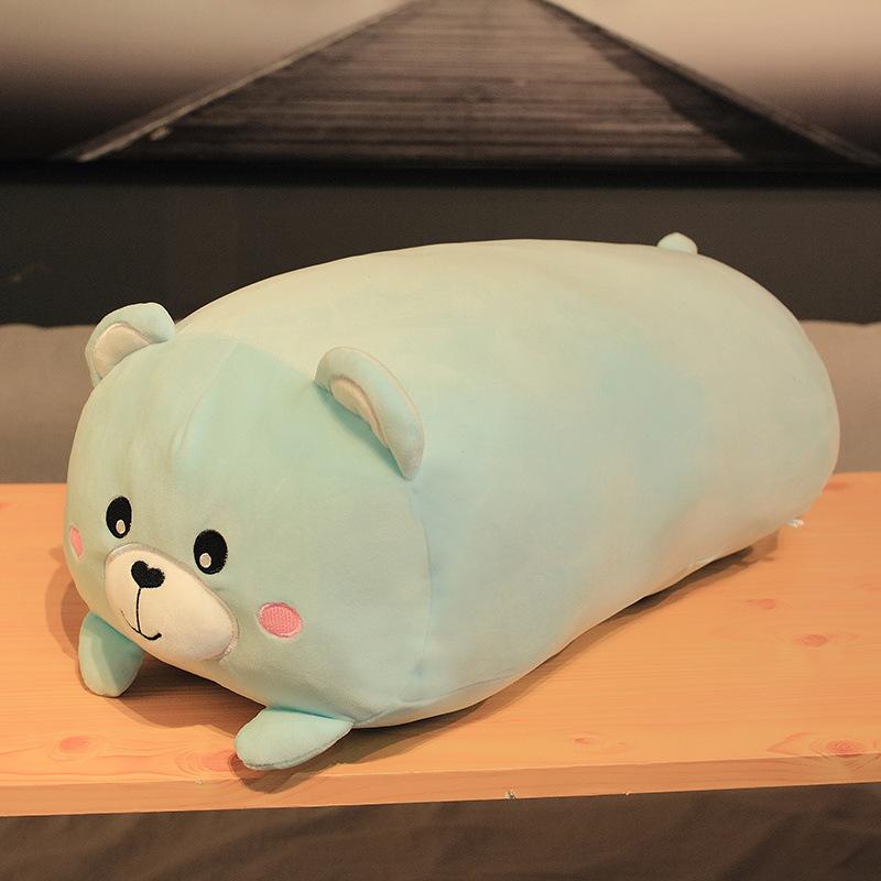 Chubby Panda Dinosaur Plush Doll Cute Pet Cat Long Throw Pillow Cute Cute Piggy Doll Soft Cute Cloth Doll
