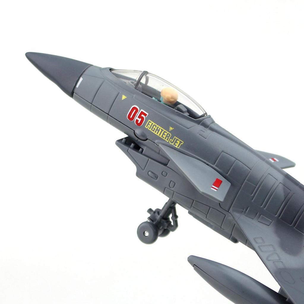 Modèle Avion Chasseur J20 1/100 En Alliage - Avec Base D'Aviation, Décoration Bureau, Collection - 6