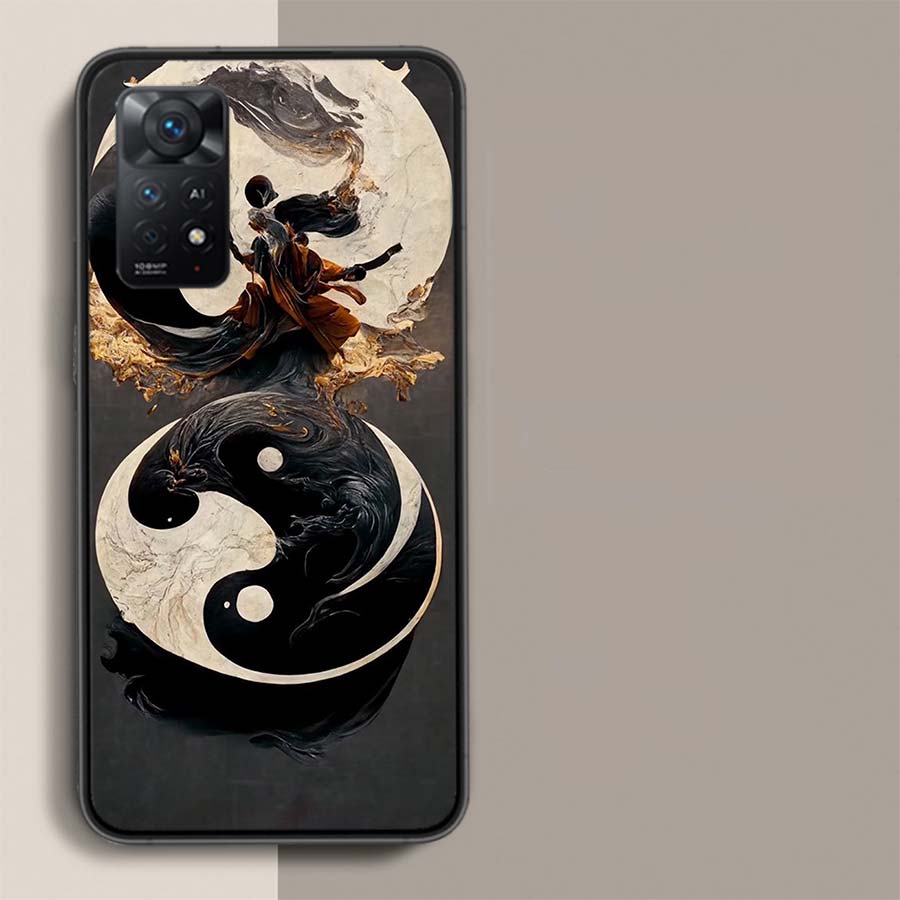 

Eight Diagrams Taiji Yin Yang Phone Case For Redmi Note 14+ 13 Pro Plus 14C 13C 12C 12 10A 10C 10 9 8 9A 9C 9T 8A 7 Pro Xiaomi C Redmi Note 14 Pro 4G