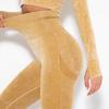 Seamless Water Washed Moisture Absorbing Sexy Peach Buttocks Sweat Wicking Yoga Pants, Sports And Fitness Pants, Leggings