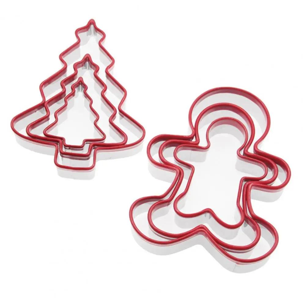 

Christmas-themed Baking Biscuit Mold Accessories Stainless Steel Biscuit Mold Festive Holiday Biscuit Mold Durable for Christmas