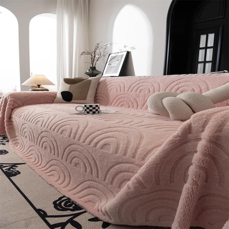 

Чехол для дивана Advanced Sense Can Be Covered Sofa Blanket Autumn and Winter Plush Sofa Towel New Full Cover Towel 180X90CM