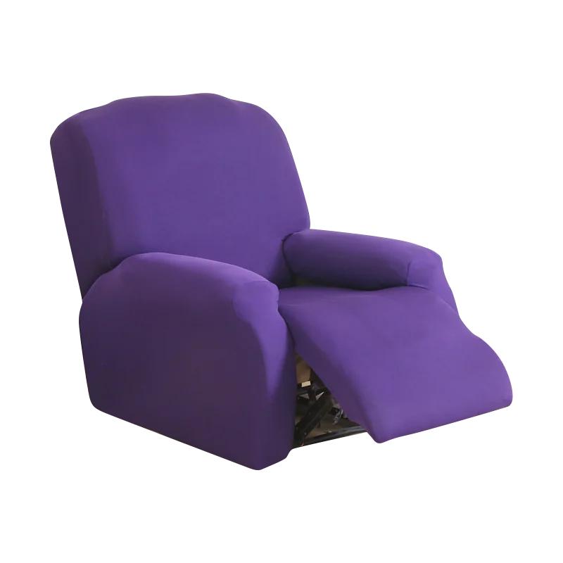 4 pieces Recliner Sofa Cover for Living Room Elastic Reclining Chair Cover Protection Lazy Boy Relax Armchair Cover