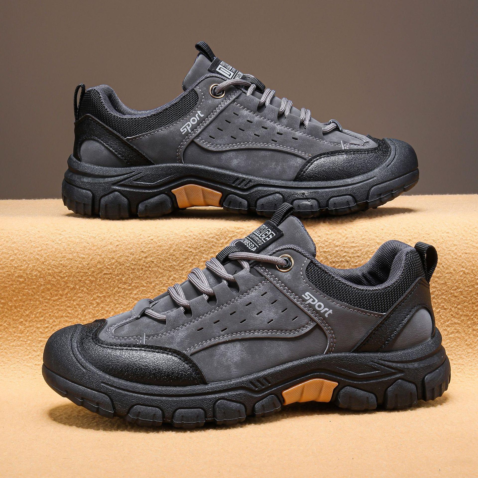 

2025 весна новая уличная повседневная мужская обувь больших размеров спортивная обувь на шнуровке мужская обувь низкая дышащая британская обувь 39