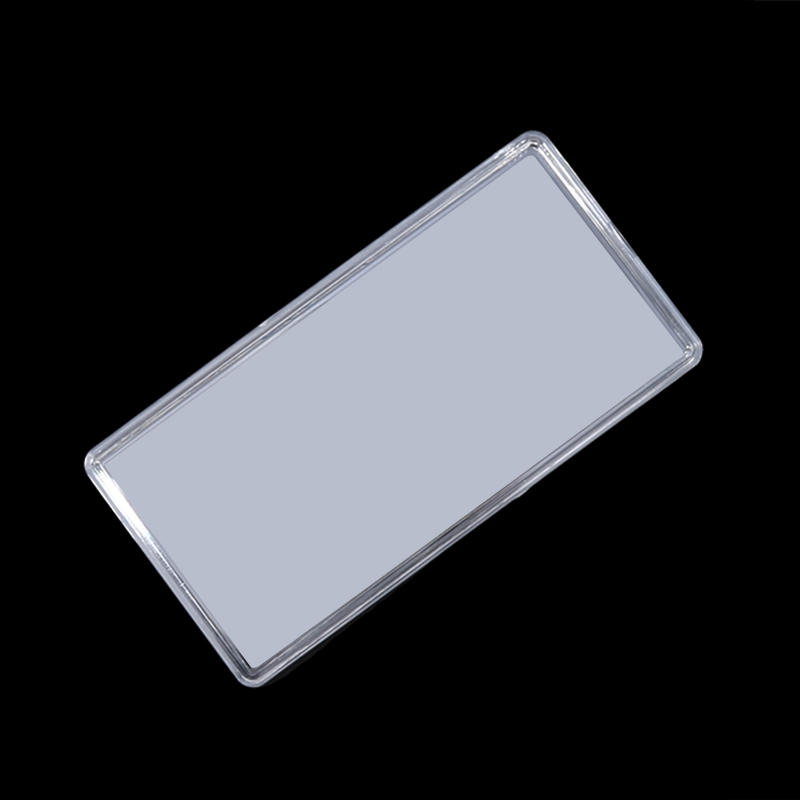 

1 шт. Прозора коробка для збору грошей Захисний дисплейний кейс для пам ятних банкнот Організатор для зберігання валюти та банкнот One Size прозорий