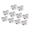5 Pairs Earring Backs Jewelry Finding for Girls Silver Small