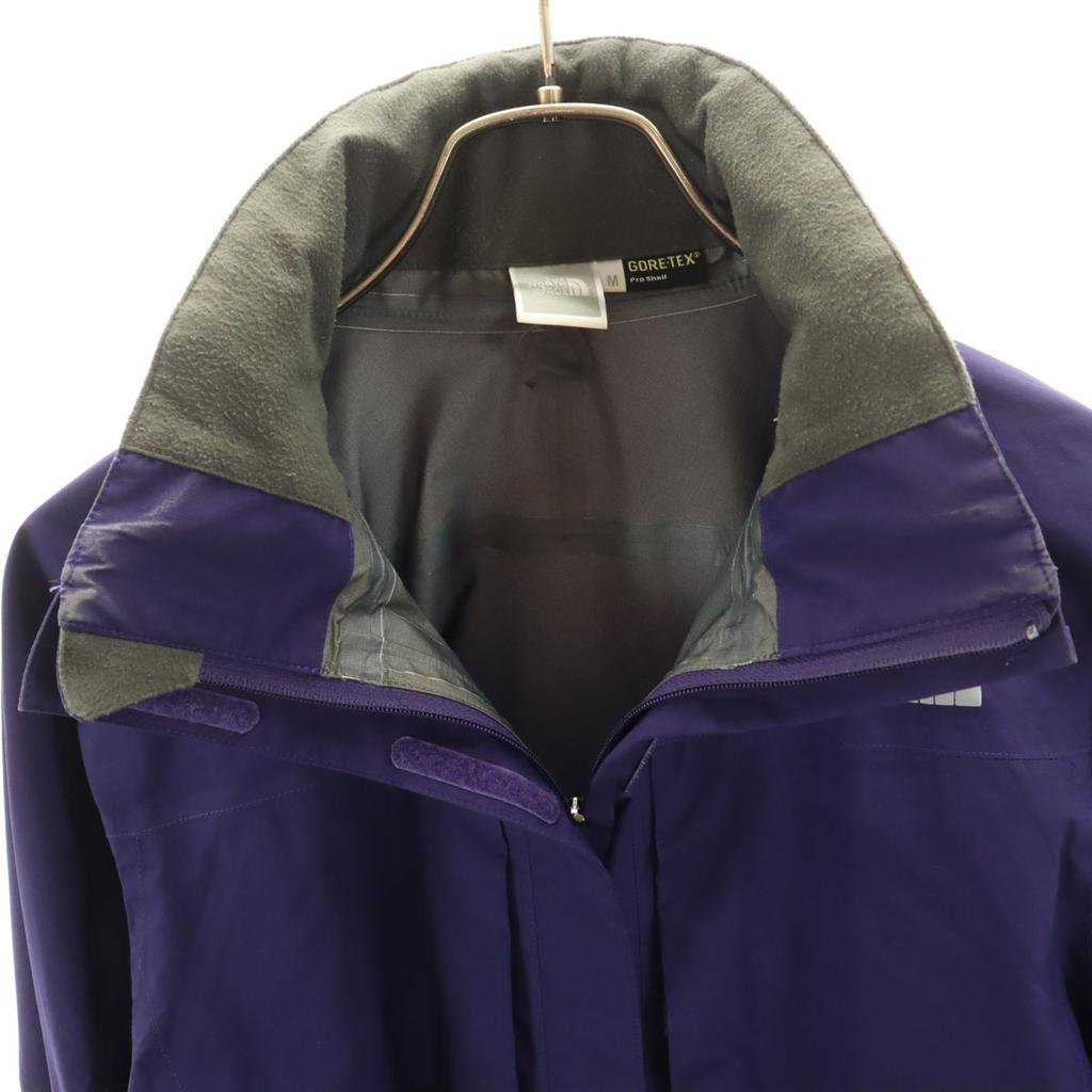 The North Face Rain Jacket M Purple NPW11212 Outdoor Gore-Tex Women Used