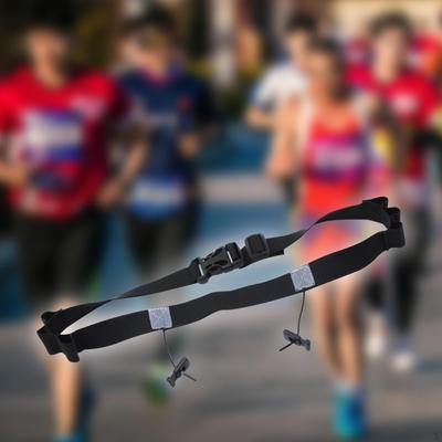 Running Belt Race Number Practical Races Men Competitions Breathable Women Triathlons