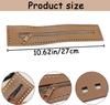 3 Synthetic Leather Zippers with Sewing Zipper Synthetic Leather Zipper with Zipper Black Sewing Zipper Cotton Zipper DIY Zipper Handbags