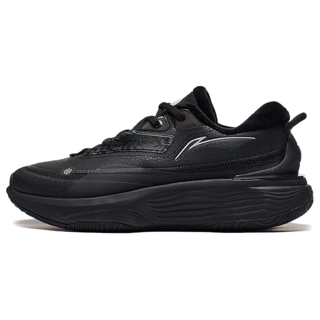 New LINING SOFT WARM Casual Shoes Women's Low top Black AGLT124-2