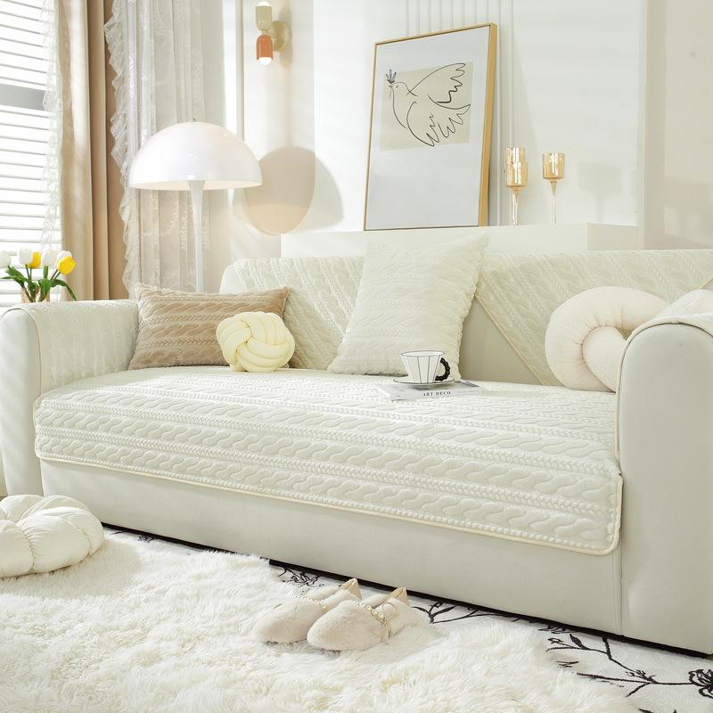 Подушка для дивана в виде кролика в кремовом стиле — фото 9