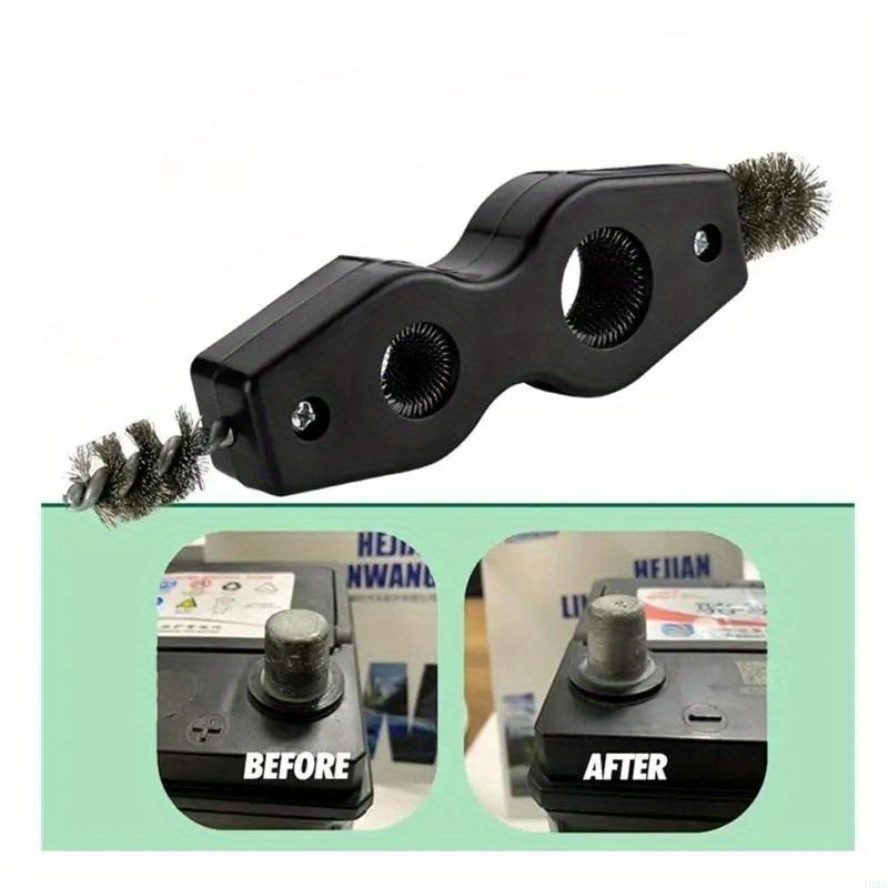 1PC Auto Battery Post Terminal Brush Wash Cleaning Deoxidized Layer Tool Car Cleaner.