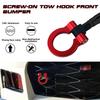 Xotic Tech Sport Truck Racing Style CNC Aluminum Threaded Tow Hook Front Bumper Chevrolet