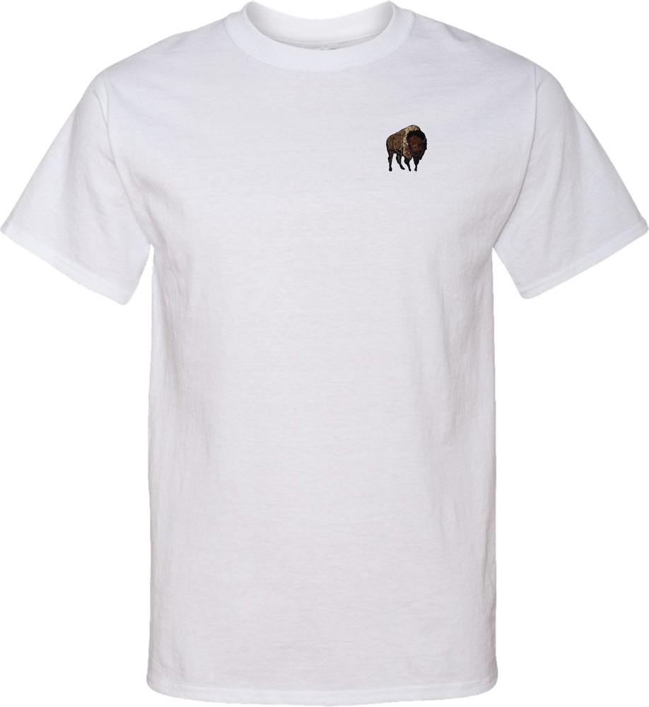 Buy Cool Shirts Buffalo Patch Pocket Print Tall Shirt Unisex T-Shirt XXXL