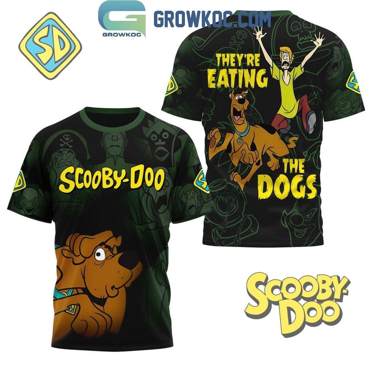Scooby Doo They Are Eating The Dogs Halloween 3D T-Shirt M