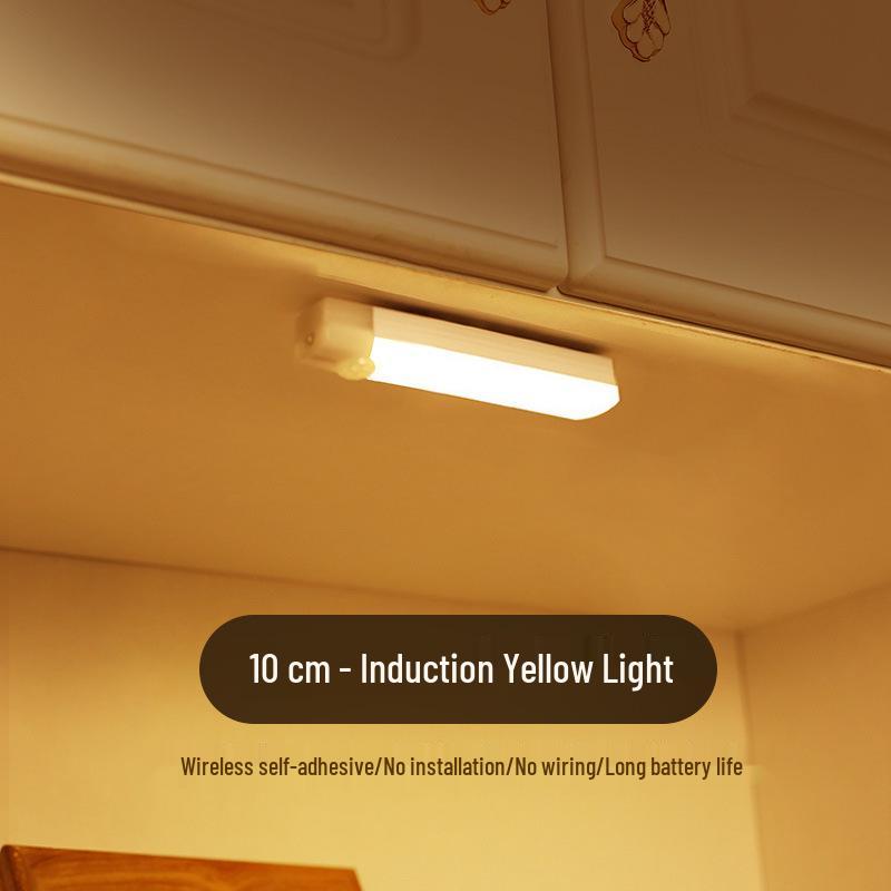 

Ультратонкая перезаряжаемая светодиодная лента с датчиком движения, с магнитной и самоклеящейся основой для шкафов и тумбочек 1-4W