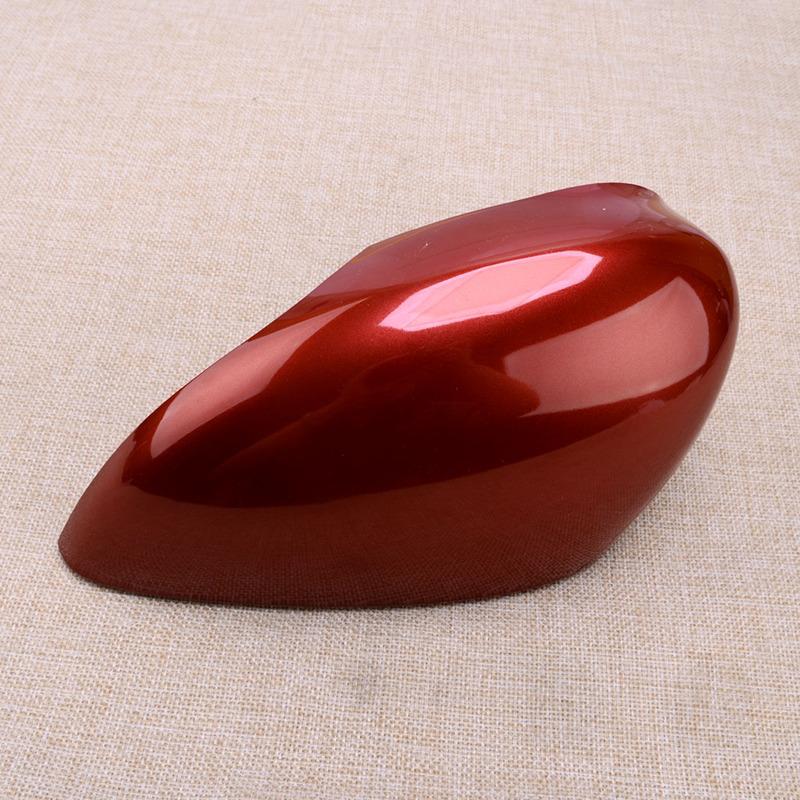 Car Front Left Side Door Rearview Wing Mirror Cover Cap Casing ABS Fit for Ford Fiesta MK7 2008-2017 Hot Magenta Red