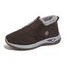 Winter Women's Snow Boots Fleece and Thickened Warm Cotton Shoes Anti-slip Waterproof and Oil-proof Comfortable Mom Shoes