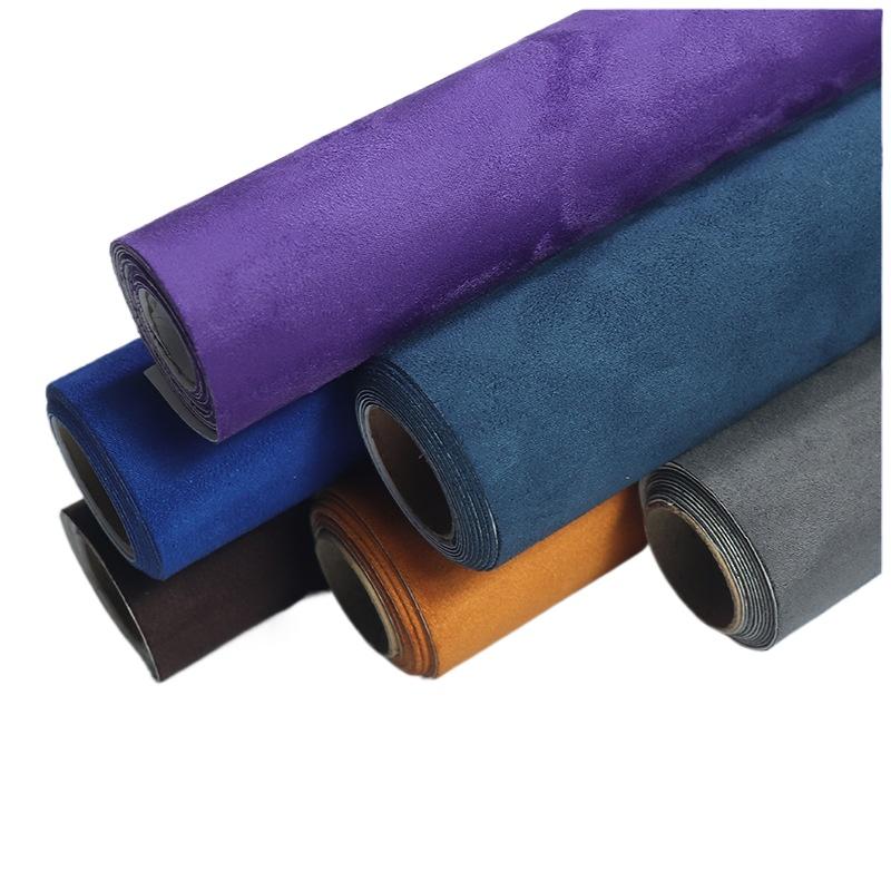 1m/2m/3m/5m*50cm Multi Colors Self Adhesive Suede Velvet Fabric Sticky Leather Fabrics for DIY Car Headlining Interior Modified