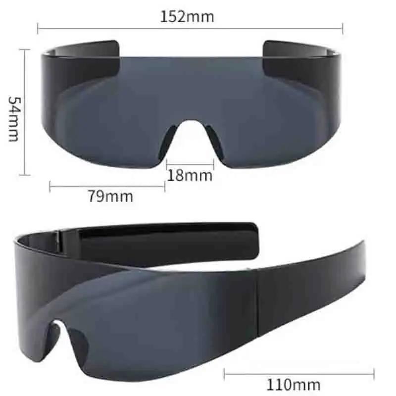 Nowe Bezramkowe Okulary Przeciwsłoneczne Jednoczęściowe Damskie Męskie Projektant Moda Okulary Słoneczne Outdoorowe Okulary do Kolarstwa UV400 Okulary Słoneczne