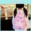 Versatile Unisex Kids Backpack With Fun Cartoon Patterns For School And Playtime