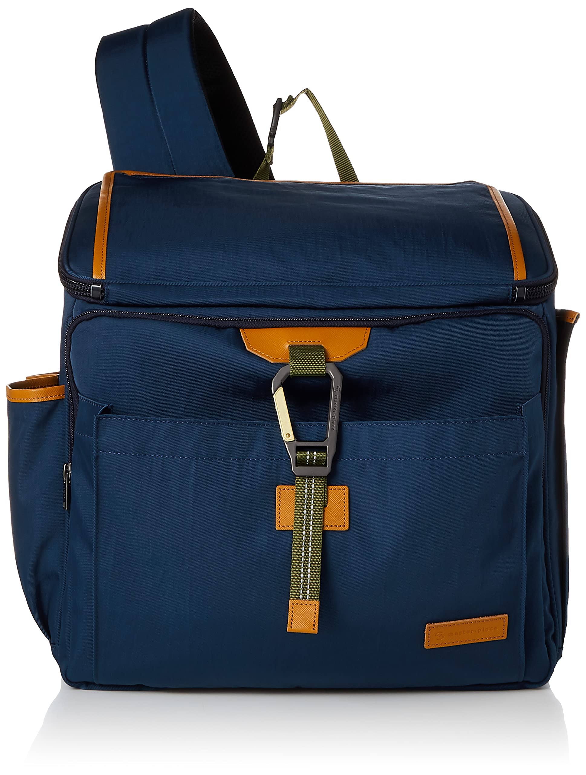 

shoulder bag navy [Masterpiece] Men s link-pet Темно-синій