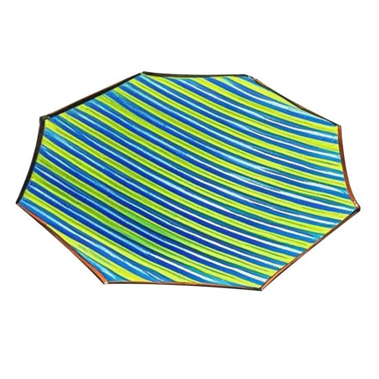 6/8/10/12/14/15/16-Feet Trampoline Sunshade Cover UV Resistant Waterproof Weather-resistant 6-12 Poles Trampoline Canopy Sun Protection Top Cover
