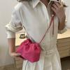 Stylish Pu Bucket Bag For Women 2024 Trendy Street Fashion Shoulder Bag In Multiple Colors