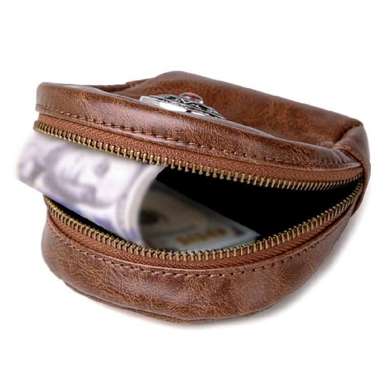 Portable Medieval Coin Bag PU Leather Belt Pouches Retro Waist Pack for Renaissance Halloween and Costume Parties