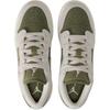 Jordan Air Jordan 1 Low top Childrens Basketball Shoes Gray Green Unisex