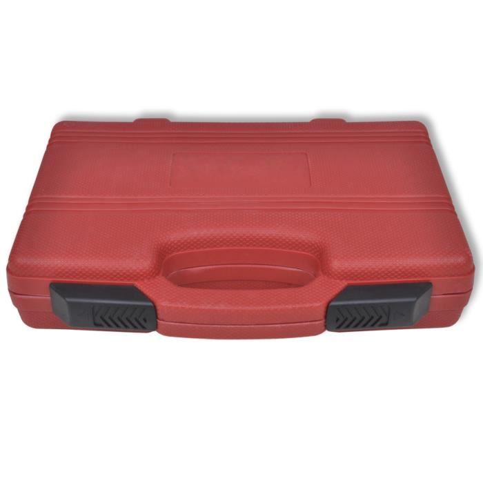 VidaXL Ensemble de couteau de siège d'injecteur diesel 17 pcs