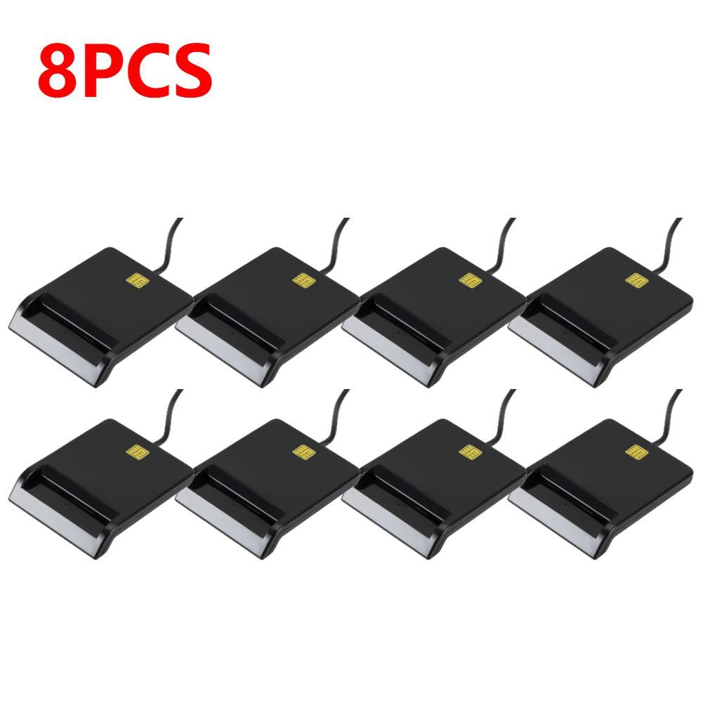 USB Smart Card Reader Stable Operation Reliable Simplicity for DNIE ATM CAC IC ID SIM Card Cloner Connector for Windows Linux