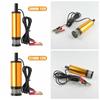 Hand Pump Aluminum Alloy Oil Suction Pump ABS DC12V Fuel Transfer Pump 12L/min 32L/min Electric Oil Tool Motorcycle
