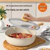 Wu Tuo 28cm Keramik Antihaft-Wok mit Deckel