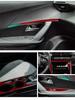 Peugeot 208 Interior Real Carbon Fiber Epoxy Resin Modification Kit Sticker