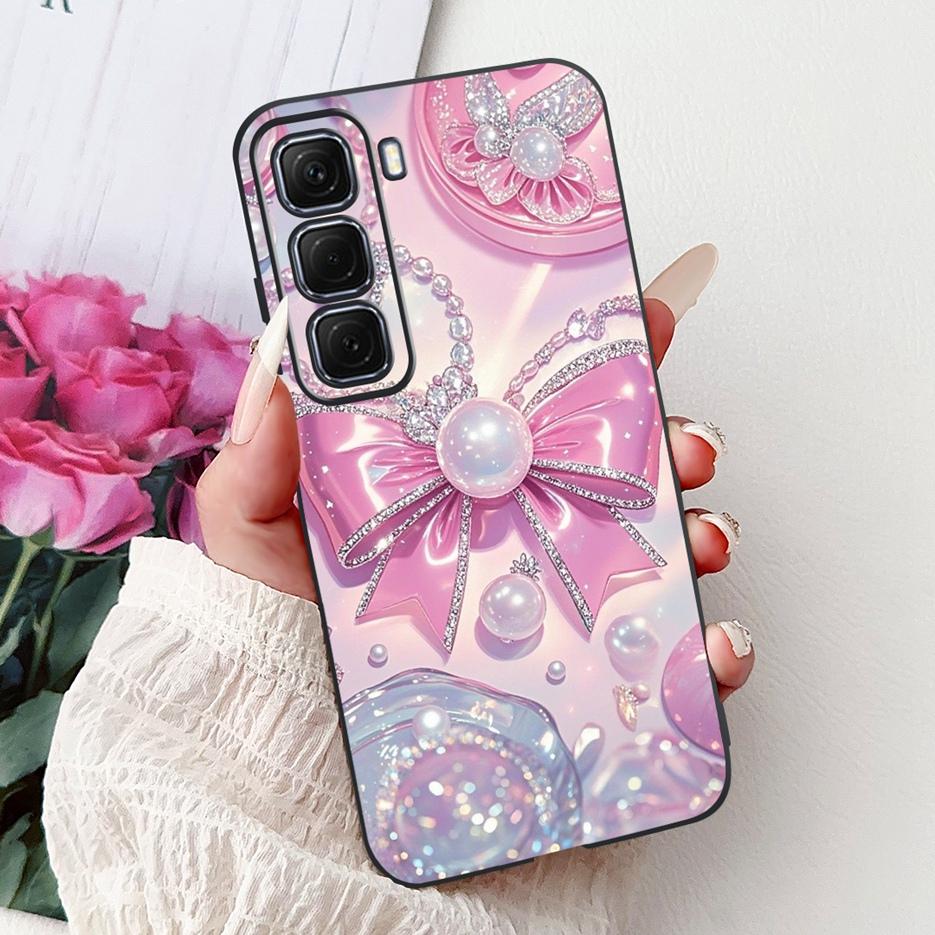 Hülle für Infinix Hot 50 Pro Plus X6880, niedliches Koi-Motiv, weiche TPU-Handyhülle für Infinix Hot 50, Hot50 Pro 4G X6881 und X6882