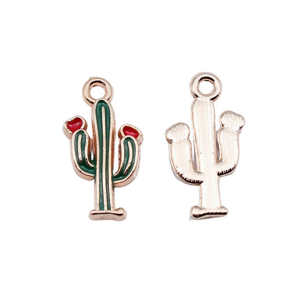 Enamel Charms Multi Color Flower Pendants For Floral Themed Jewelry