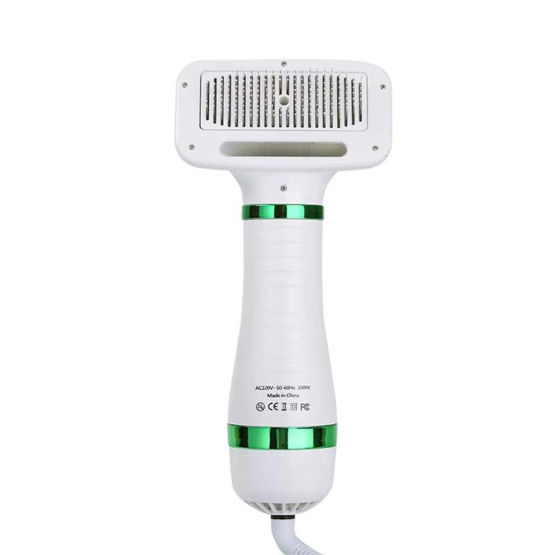 

AEE4-Pet Hair Dryer With Slicker Brush,Professional Grooming Tool For Pet, Furry Drying Blower, EU Plug