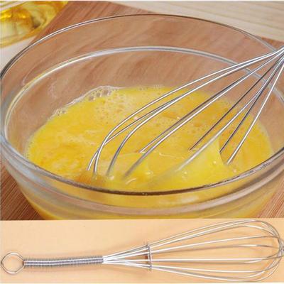 Küchenhelfer Handfedergriff Schneebesen 5-Draht-Schneebesen Edelstahl 5-Draht-Schneebesen